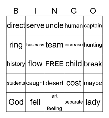 Fry Bingo 701-800 (776-800) Bingo Card