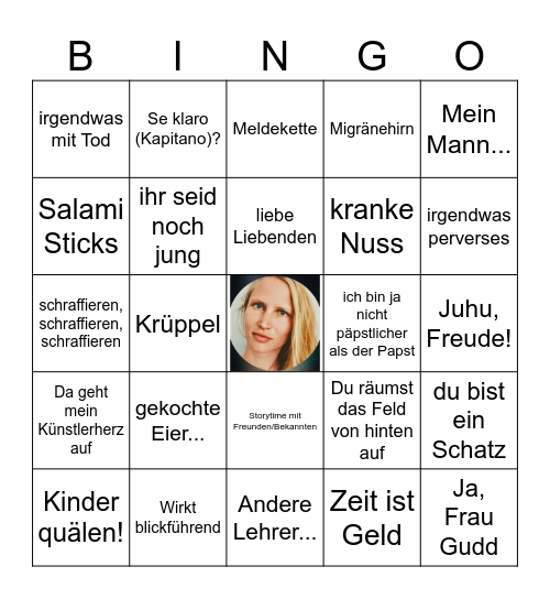 Bingudd Bingo Card