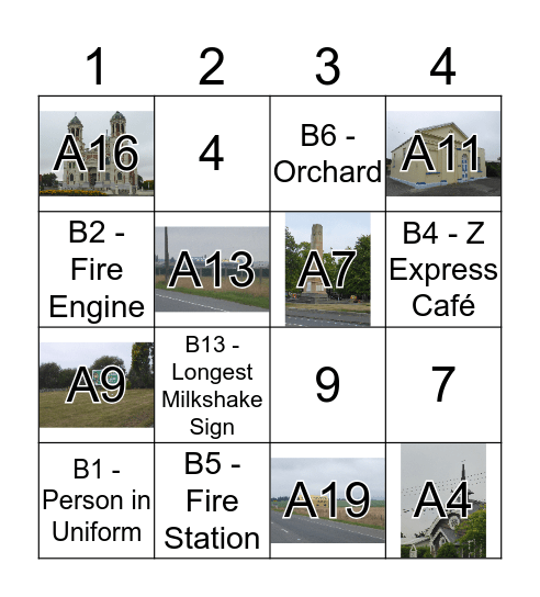 Cure Kids Bingo - Day 4 Bingo Card