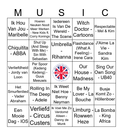 403 Bingo Card