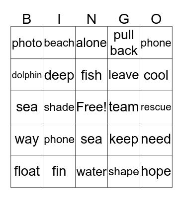 Happy Sunday Bingo Card