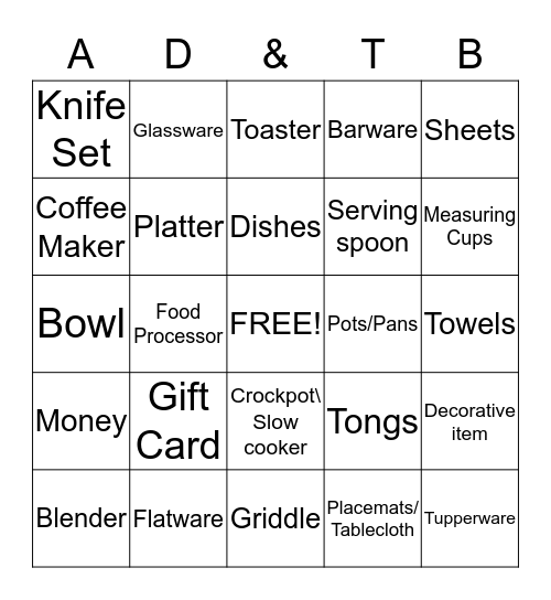 Yell "Amber Binici" when you have five in a row Bingo Card