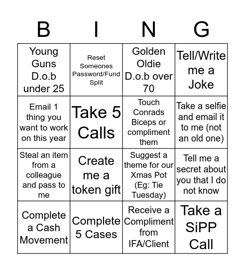Friday Bingo Blitz Bingo Card