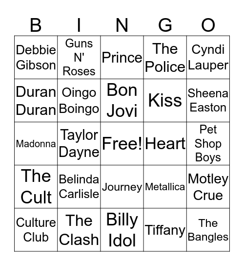 Employee Appreciation BINGO Card