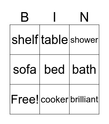 unit 6  senior a' Bingo Card