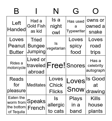 RT Retreat Bingo  Bingo Card