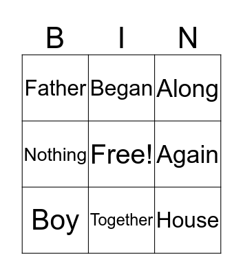 Lyla's Bingo Game Bingo Card