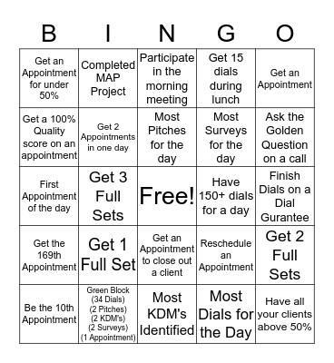 Titans BINGO Card Bingo Card