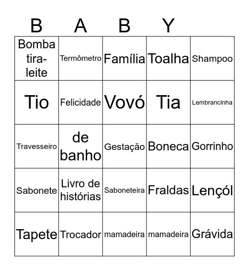 Leticia  Bingo Card