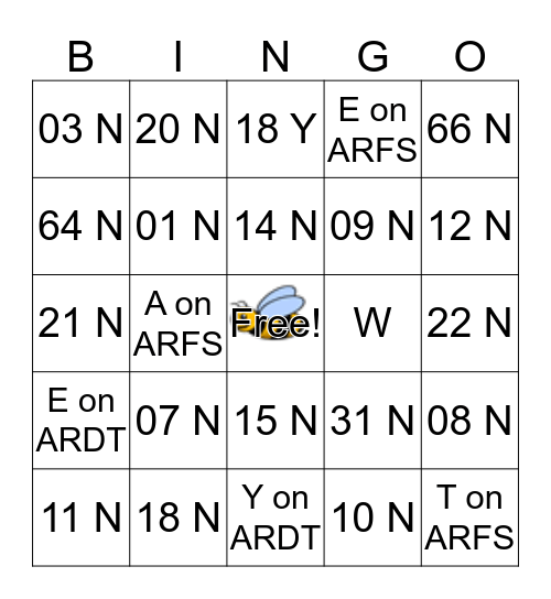 ABAWD Bingo! Bingo Card