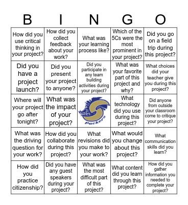 Spring Expo 2017 Bingo Card