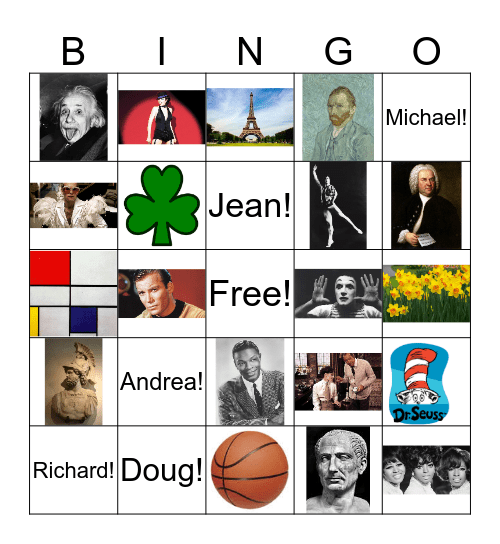 March Bingo! Bingo Card