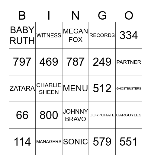 HAPPY EASTER EVERYONE Bingo Card