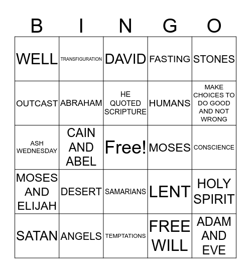 MARCH BINGO Card