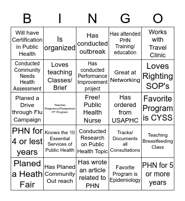 Back 2 Basic Bingo Card