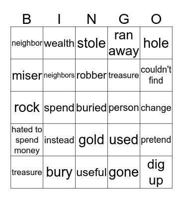 semmul Bingo Card