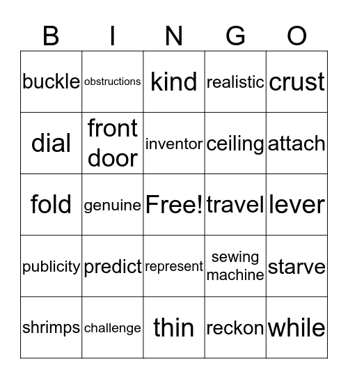 new interface 2 vwo unit 4 Bingo Card