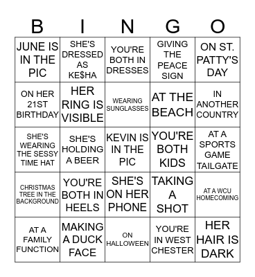 BETHS Bingo Card