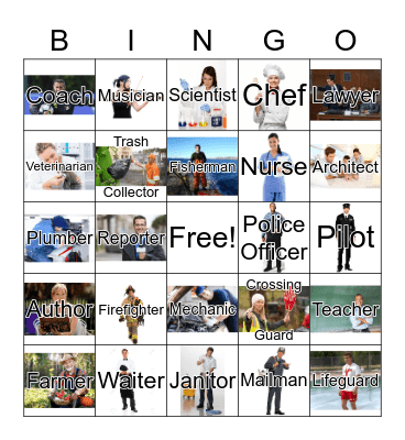 Career Bingo Card