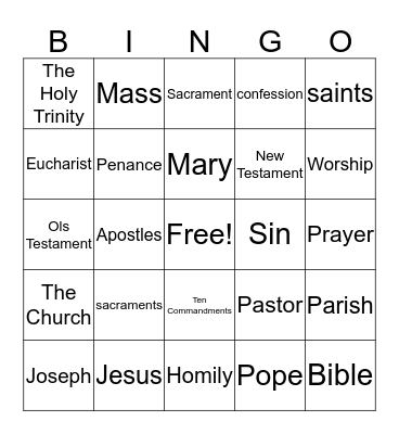 We believe Bingo Card