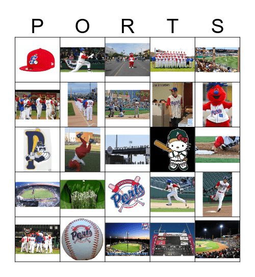 BASEBALL FEVER BINGO Card
