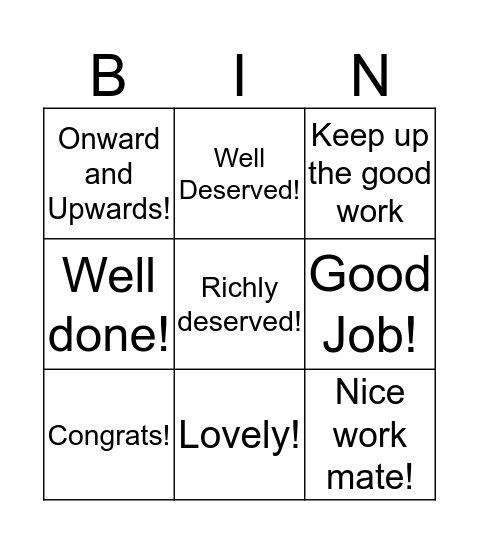 Please Join Me.. Bingo Card