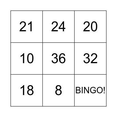 FIGURY PŁASKIE Bingo Card