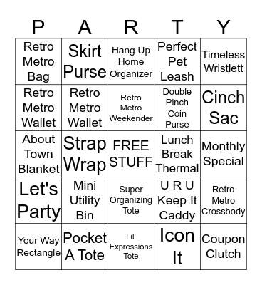 THIRTY ONE BINGO Card