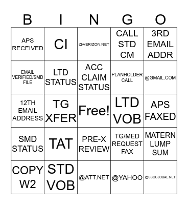 DI SURVEY BINGO Card