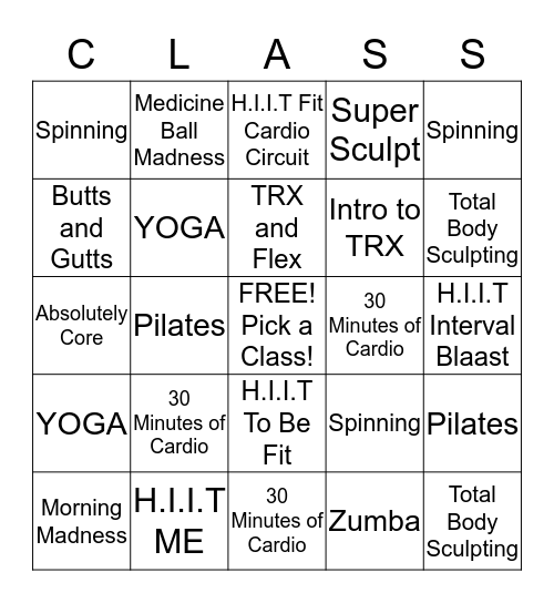 60 DAY CHALLENGE TO A HEALTHIER YOU!! Bingo Card