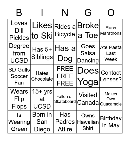 Supervisor & Work Leader Retreat Black Out Bingo Card
