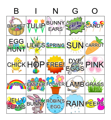 SPRING BINGO Card