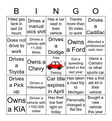 Keeping your Passion in Drive Bingo Card
