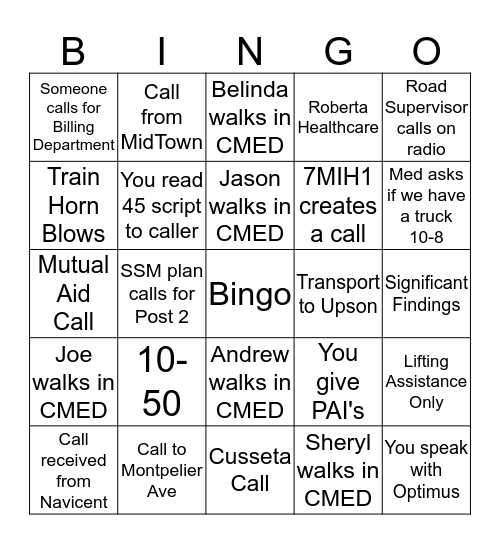 office buzzwords bingo