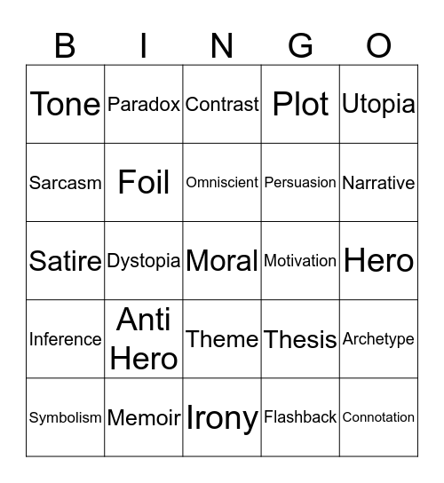 Currin Bingo 2 Bingo Card