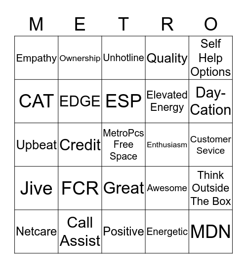 Egg-Tastic Bingo Card