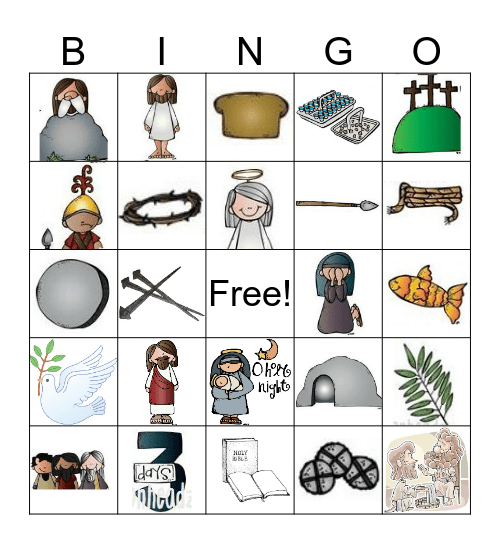 Easter Bingo Card