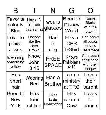 CPR, "JESUS" is YOUR ACCESS PASS Bingo Card