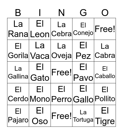 PAUL BLART  Bingo Card