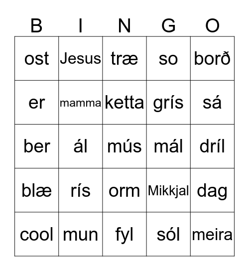 Bingo . com  Bingo Card