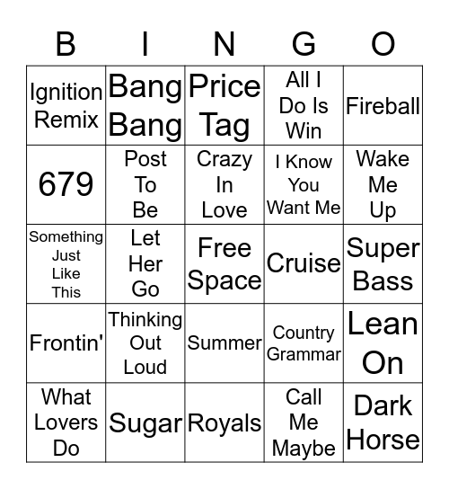 All Mixed Up - Card 6 Bingo Card
