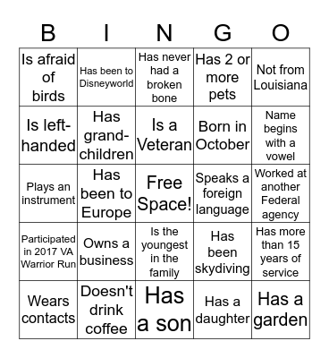 Administrative Professional's Day Bingo Card