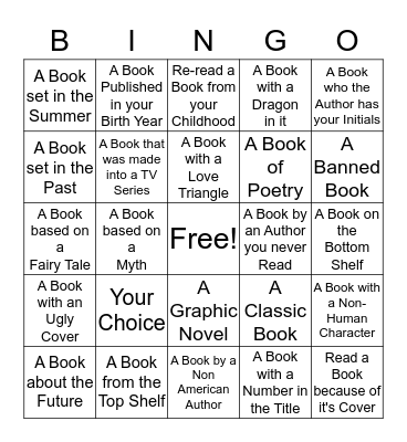 D A HURD LIBRARY Bingo Card
