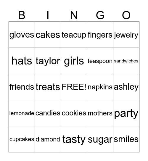 tea-party-bingo-card