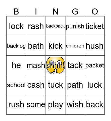 Level 1 Lesson 18 Bingo Card