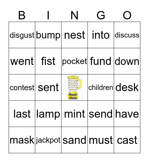 Level 1 Lesson 21 Bingo Card