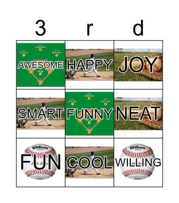 Mrs. Anderson Bingo Card