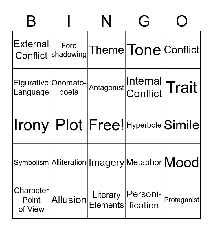 literary-analysis-terms-bingo-card