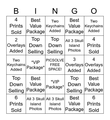 Picsolve Download Bingo Card