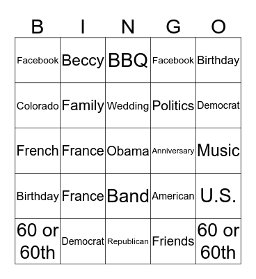 HAPPY BIRTHDAY STU! Bingo Card